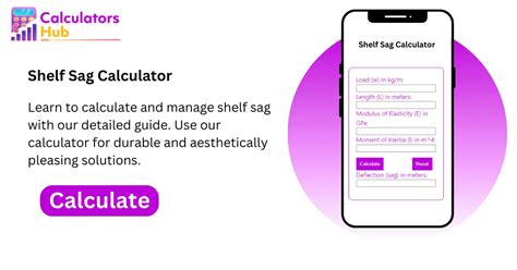 shelf sag calculator